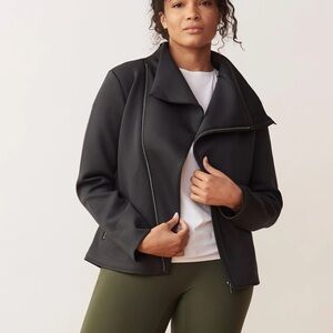 ADAY The Up In The Air Jacket | size Small | color Midnight (dark grey/black)